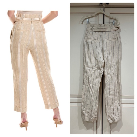 Peserico
pinstriped linen cropped trousers (17) - Picture 3 of 9